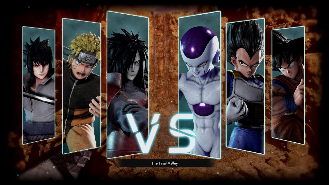 Jump Force Dragon Ball vs Naruto (COM VS COM)
