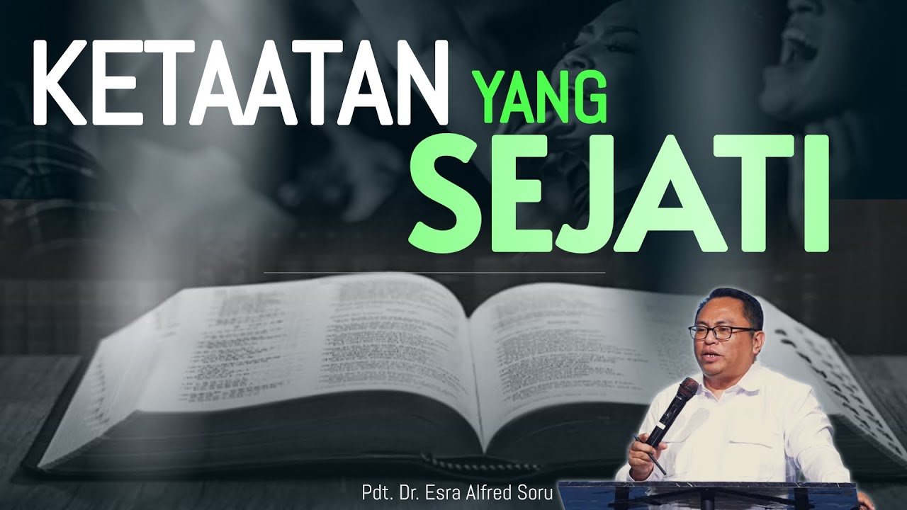 Pdt. Dr. Esra Alfred Soru || 