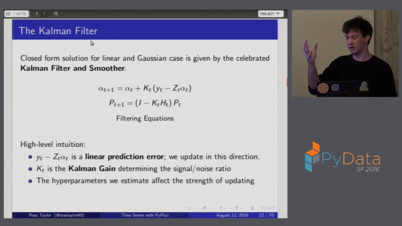 Ross Taylor | Time Series for Python with PyFlux