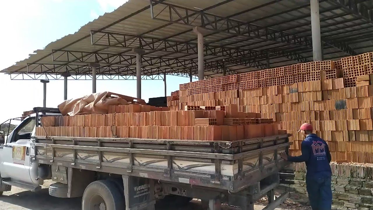 FUI NA CERÂMICA COMPRAR TIJOLOS PARA A CONSTRUÇÃO DA CASA DE ERASMO, COMO É FEITO O TIJOLO FURADO!