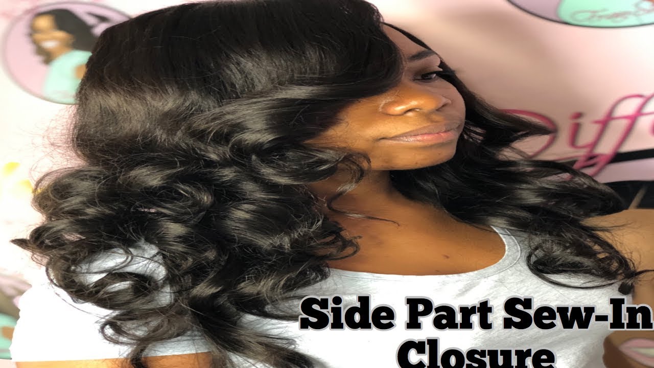 Natural Looking Closure Install-Cut & Curl | Hair Wondess