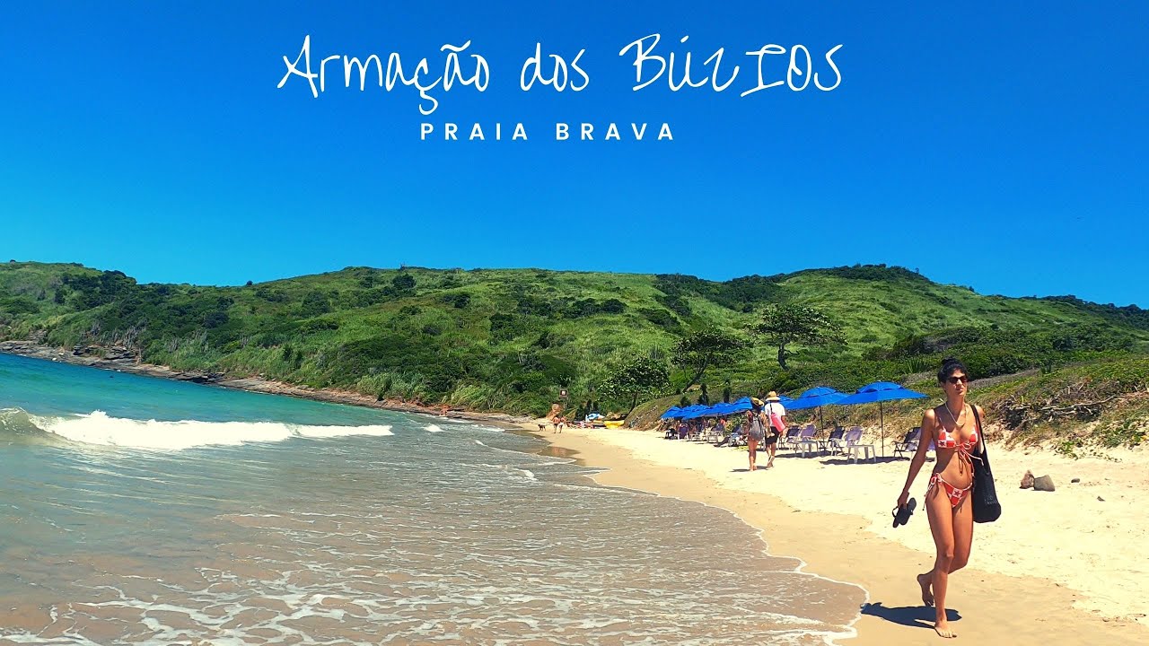 PRAIA BRAVA | ARMAÇÃO DOS BÚZIOS - Rio de Janeiro | Walking Tour Brazil