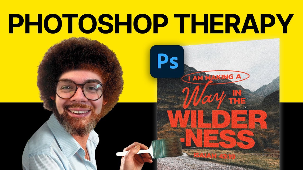 Photoshop Therapy (Real Time Graphic Design) Ep.7