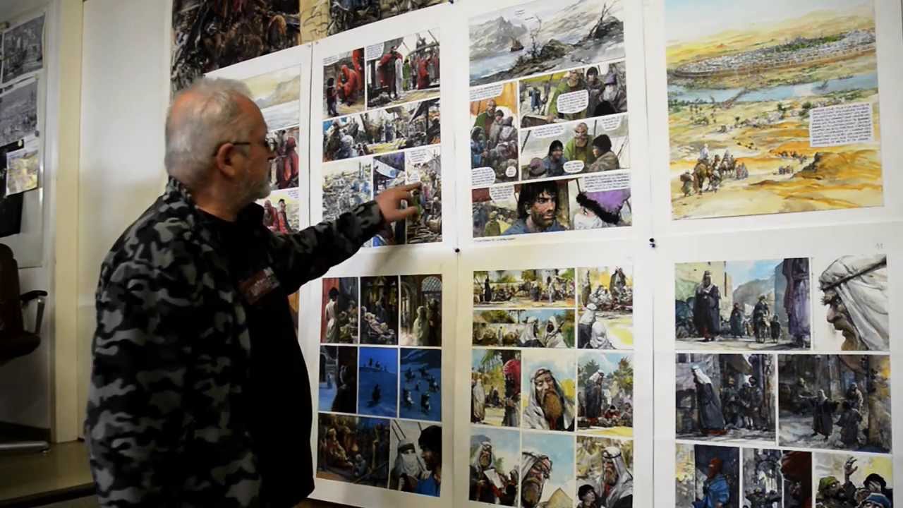 Grzegorz Rosinski commente les planches de Thorgal - T. 34 - Le Lombard