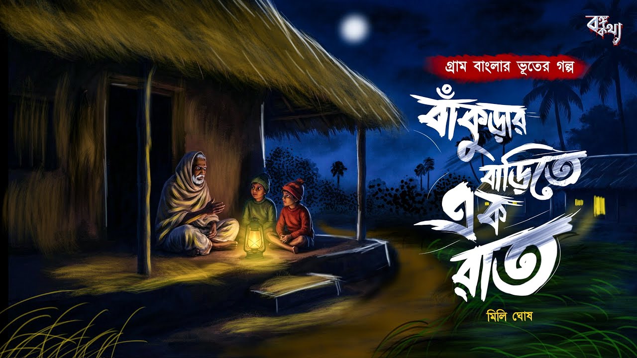 বাঁকুড়ার বাড়িতে এক রাত [ গ্রাম বাংলার ভূতের গল্প ] Gram Banglar Vuter Golpo | Bengali Audio Story 