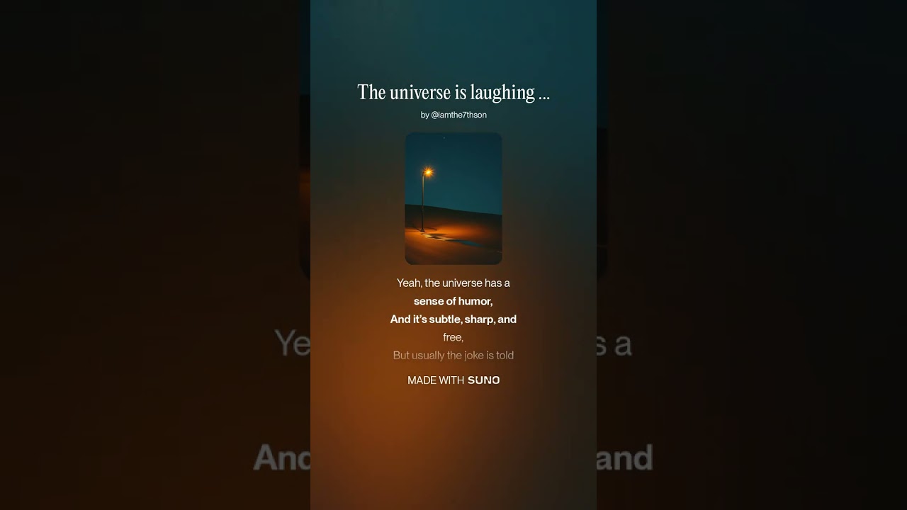 The universe is laughing at me