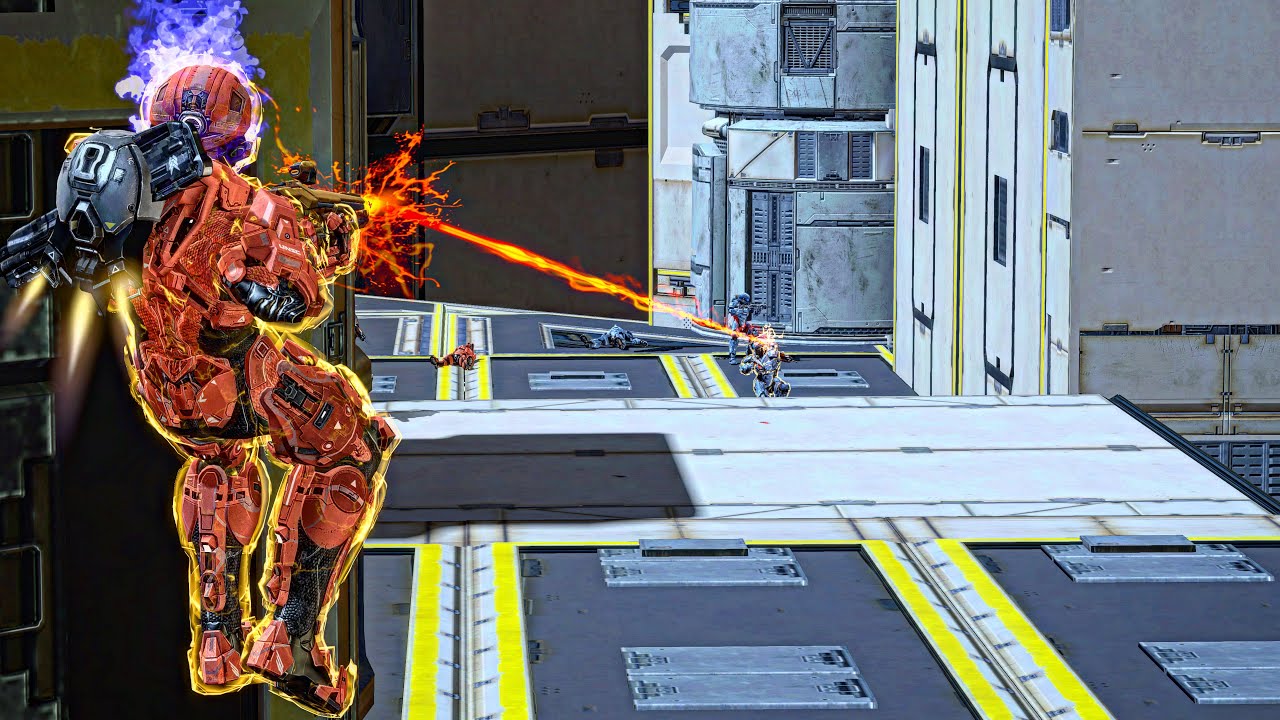 Halo 4 BTB - CTF on Panic Station vs Sweaty H2 Kids