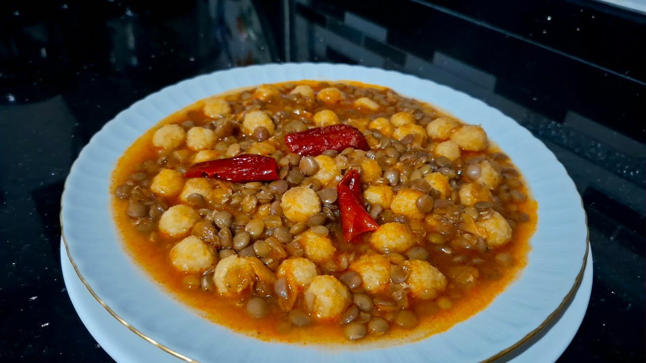 HEM DOYURUCU HEM NEFİS BİR YEMEK 🍽 Köfteli Yeşil Mercimek 💯