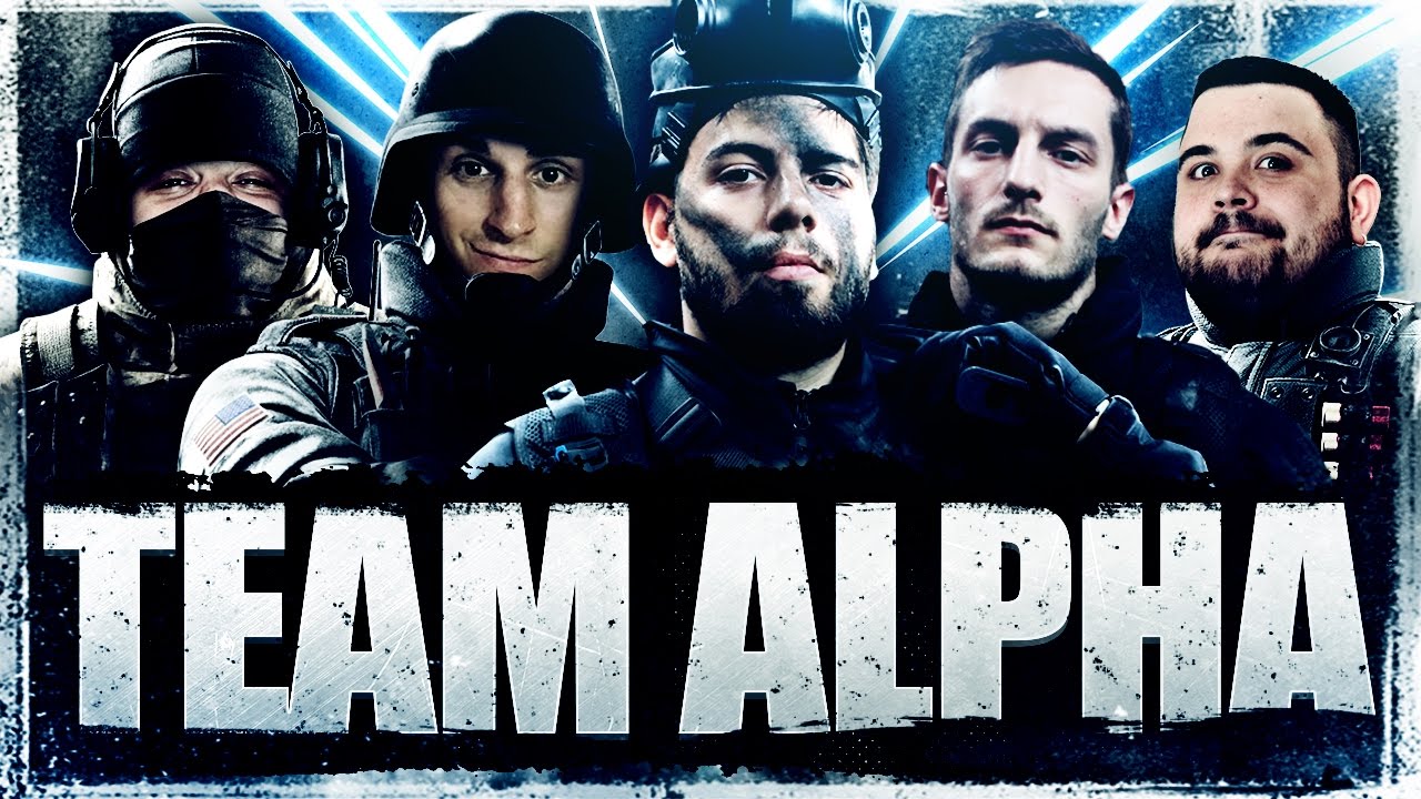 IL TEAM ALPHA AL COMPLETO! Rainbow Six Siege