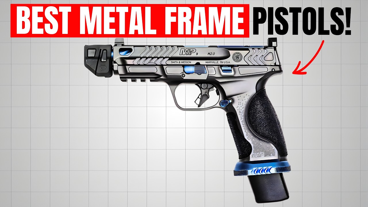 10 Best Metal Frame Pistols Outclass Polymer Guns 2026!