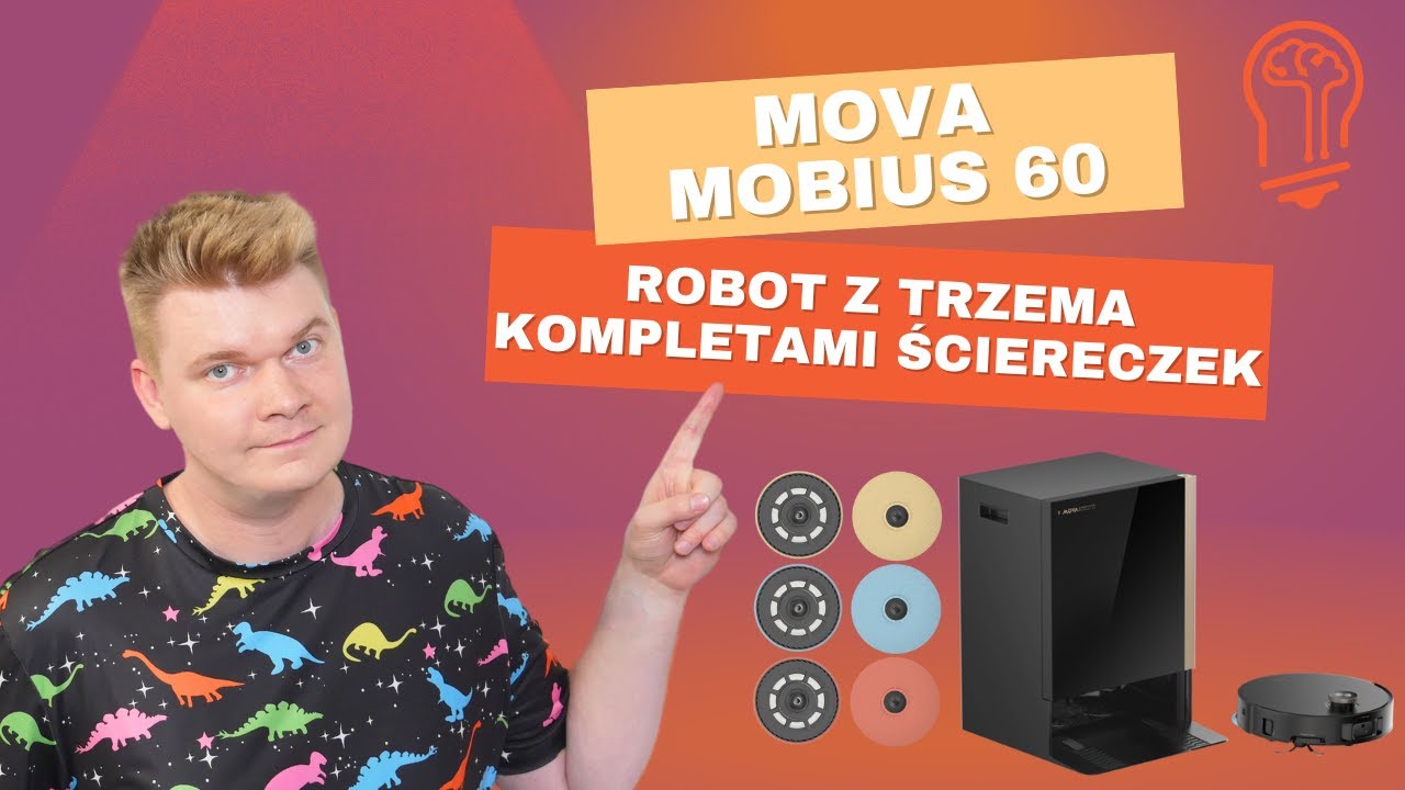 Recenzja robota sprzątającego MOVA Mobius 60 w praktyce. Co dają trzy różne mopy? 🤔🧹