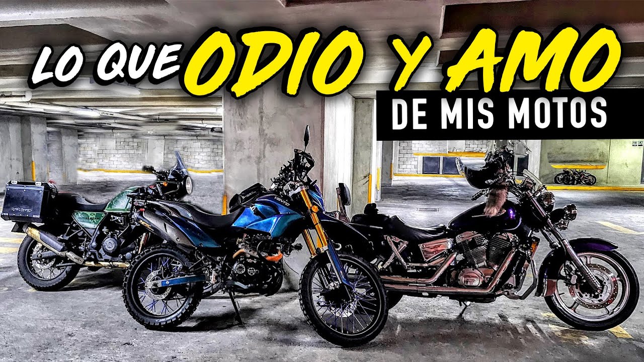 Lo que ODIO y AMO de mis TRES MOTOS ¡SIN CENSURA! | T10/E11