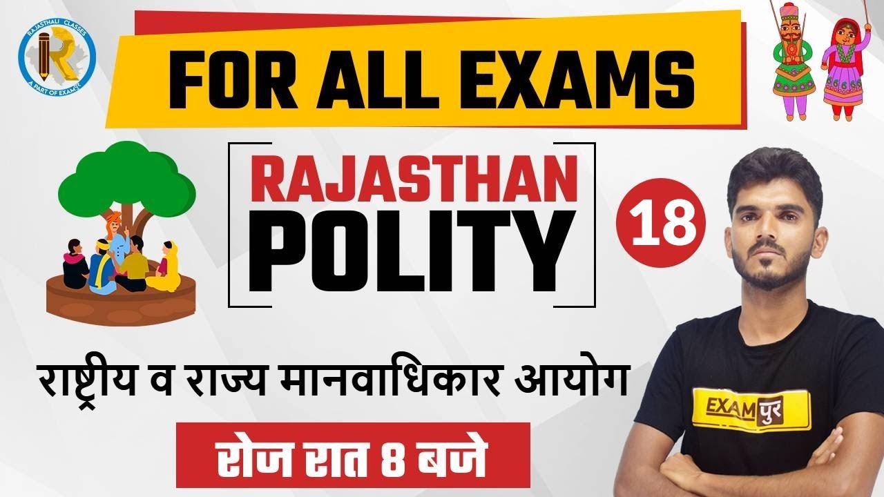 Polity For All Competitive Exams | Rajasthan Polity Classes | By Aditya Sir | मानवाधिकार आयोग
