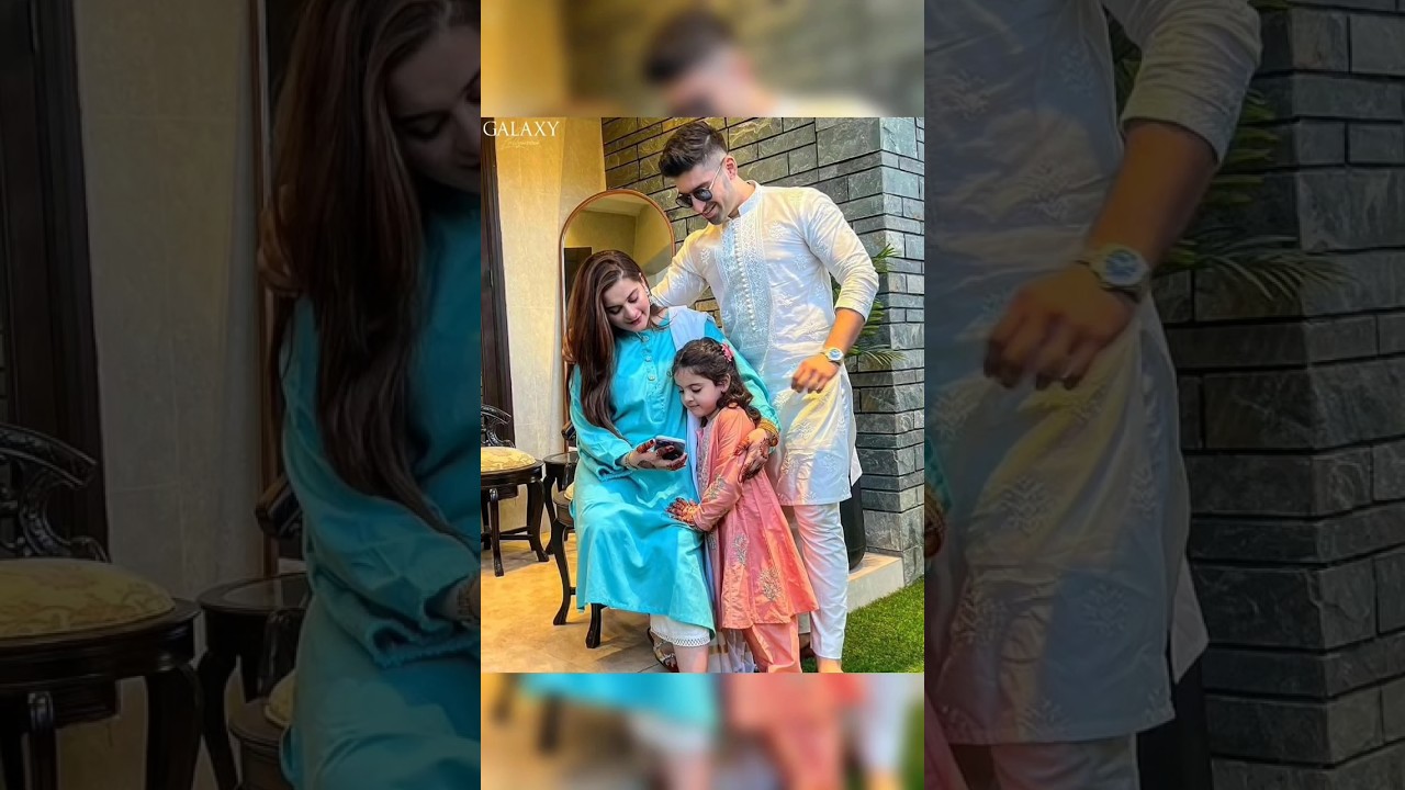 pakistani celebrities with their family on Eid #shorts #trending #eid