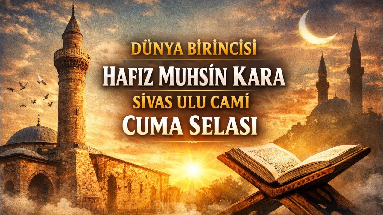 DÜNYA BİRİNCİSİ MUHSİN KARADAN CUMA SALASI SİVAS ULU CAMİ HÜSEYNÎ MAKAMI DİLKEŞ HAVERAN MAKAMI