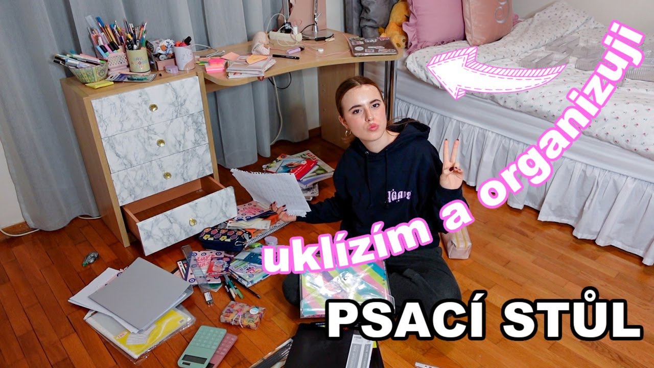 UKLÍZÍM A ORGANIZUJI SVŮJ PSACÍ STŮL