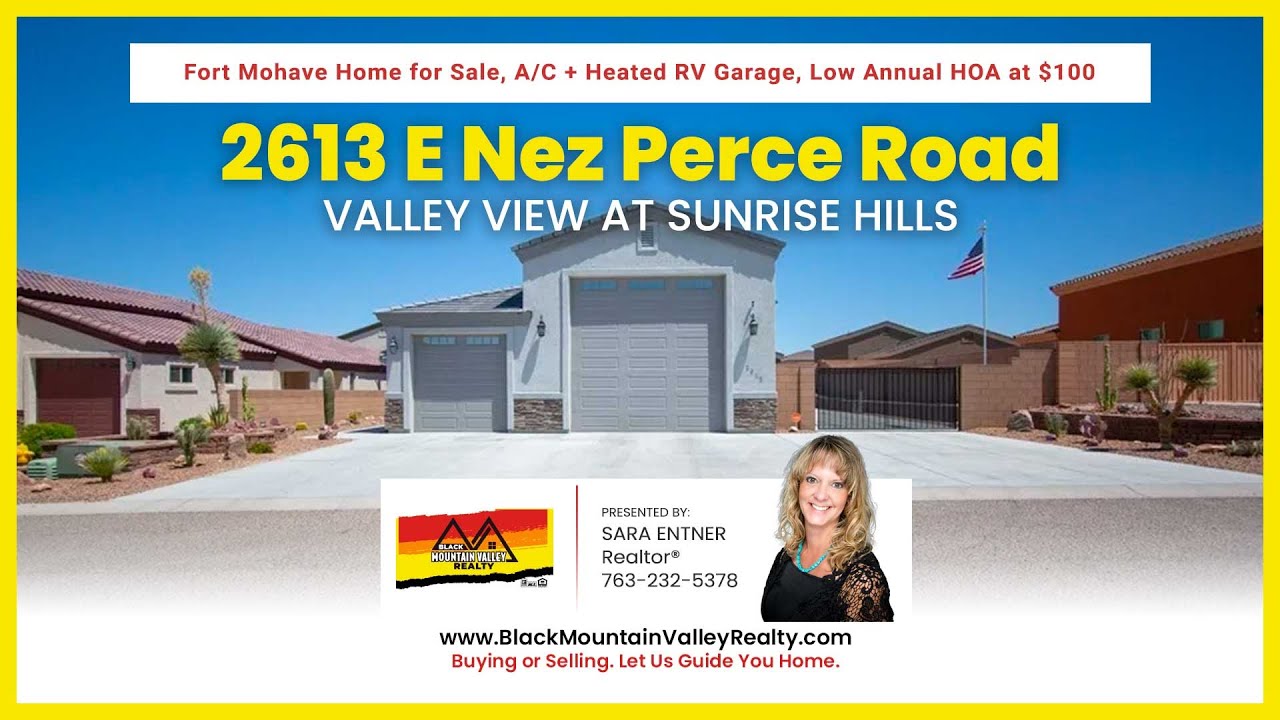 2 bedroom 2 bath RV Garage Home for Sale in Fort Mohave, Arizona