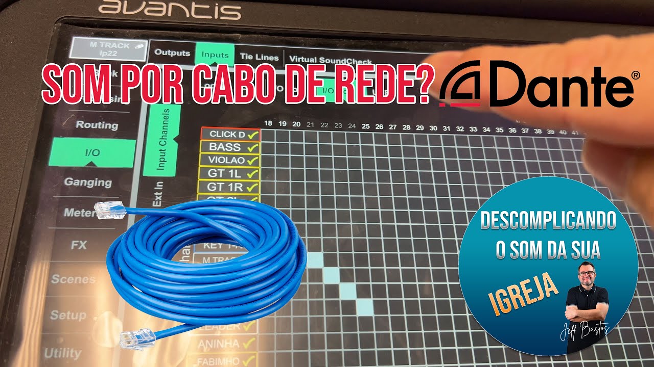 ✅ Som por cabo de rede? Sem compressão e sem perda de qualidade!!!
