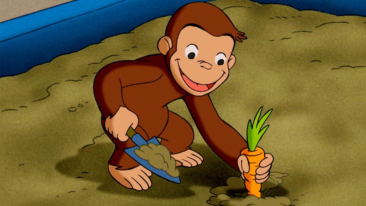 消えていく野菜たち! 🐵 おさるのジョージ