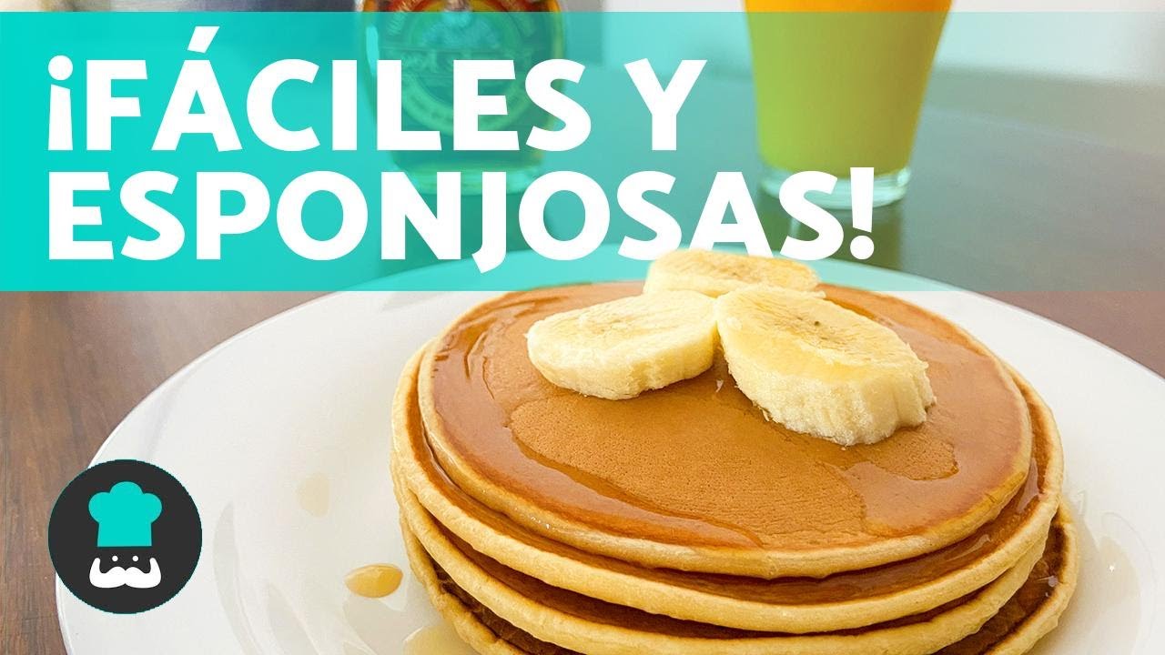 Panqueques Esponjosos (Hotcakes) 🥞😍 - ¡Receta Fácil y Casera!