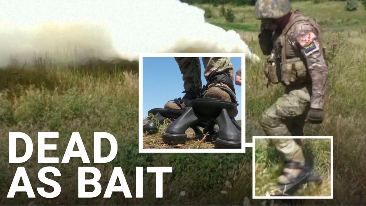 Ukraine uncovers Russia's vile hiding place for landmines