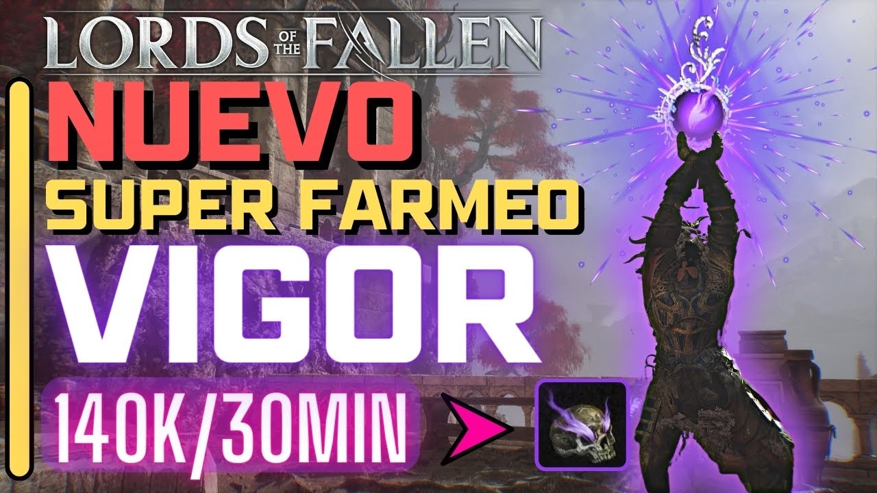 LORDS OF THE FALLEN: ✅ Sube muy RÁPIDO de NIVEL y muy pronto en el juego con este súper FARMEO.