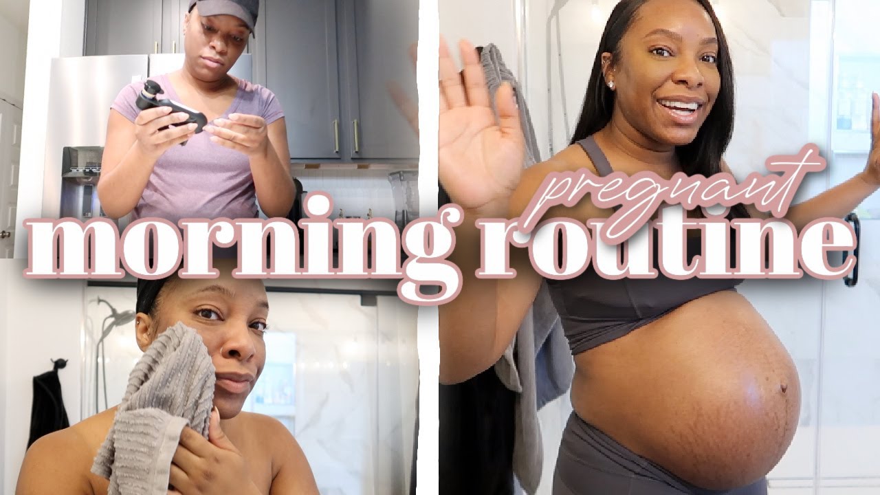 My REAL Pregnant Morning Routine! | VLOG