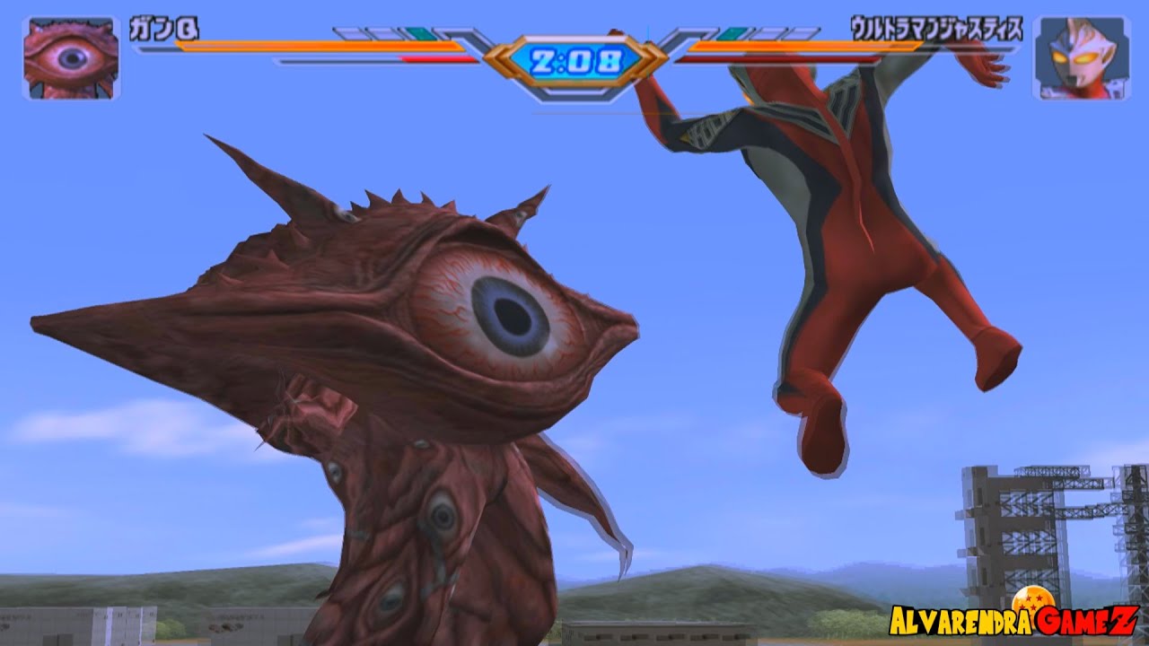 ULTRAMAN FIGHTING EVOLUTION 3 - BATTLE MODE || GAN Q