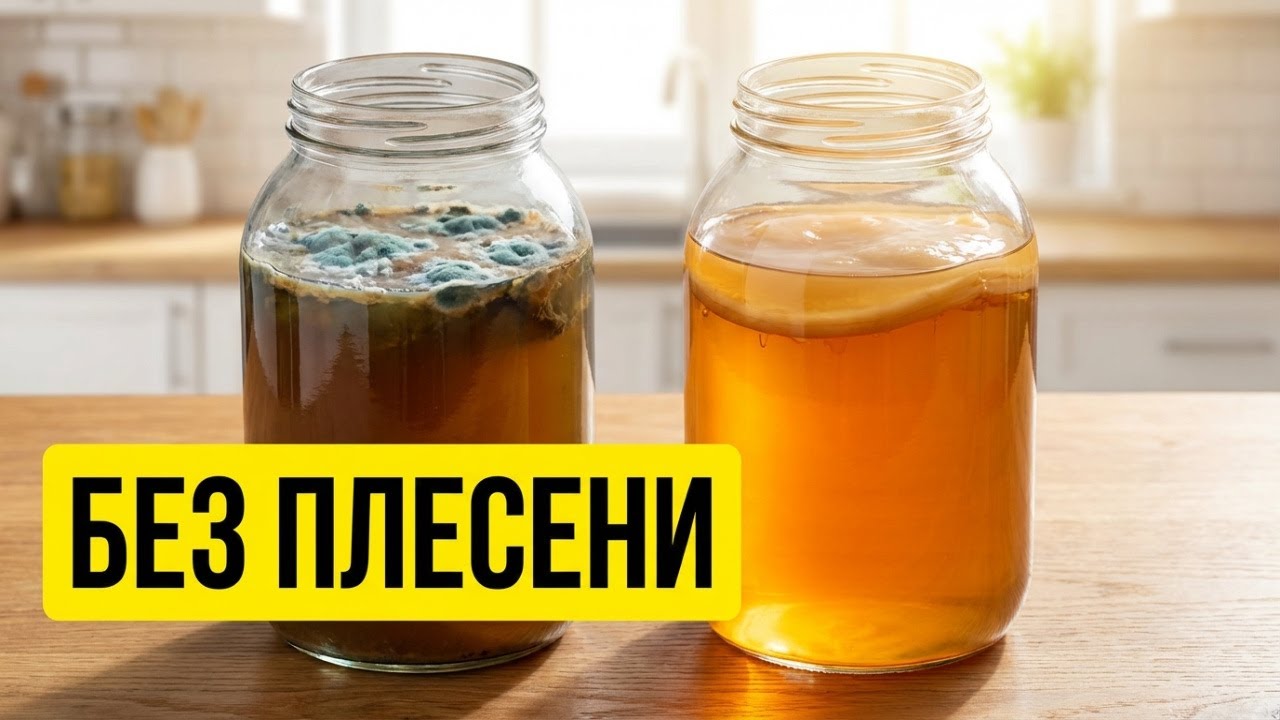 Как вырастить чайный гриб без плесени?