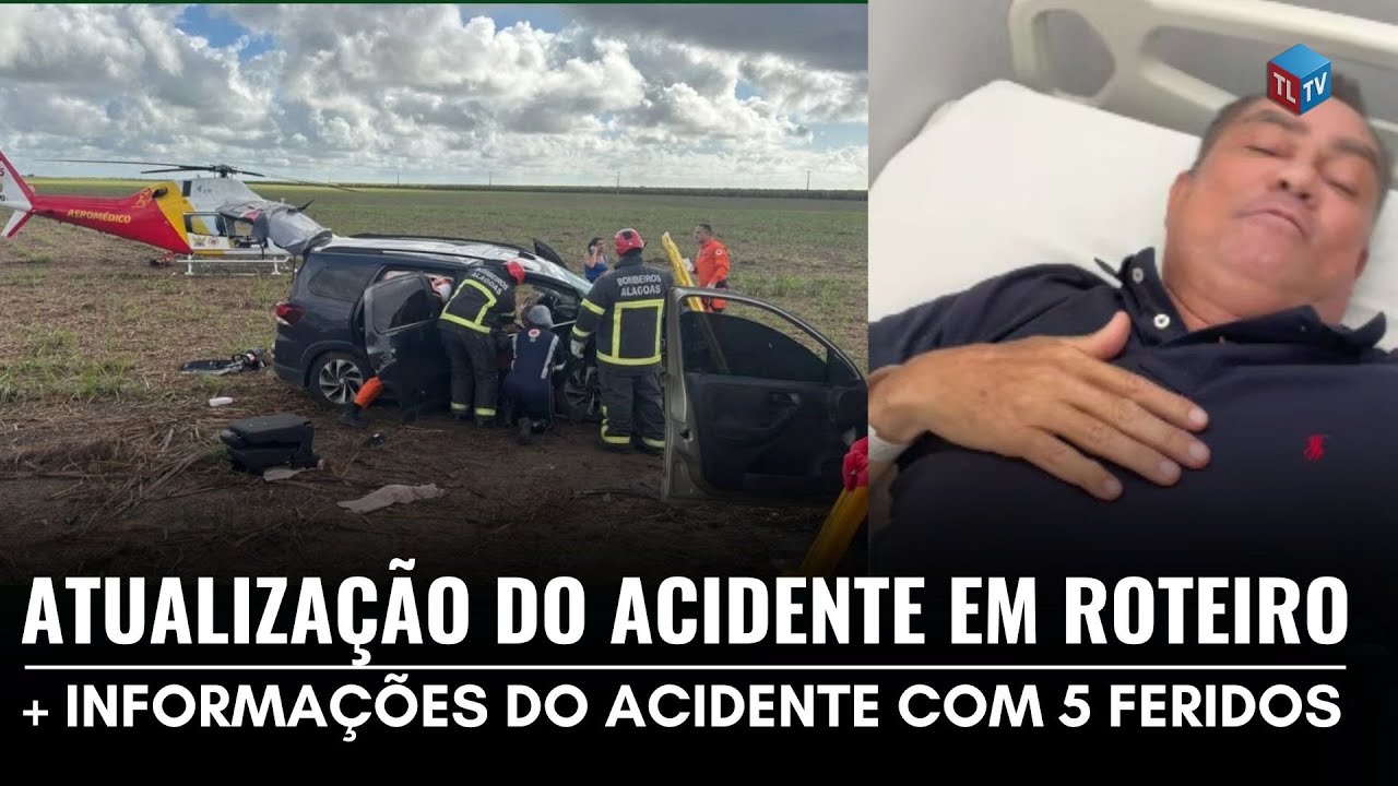 NOVAS INFORMAÇÕES DO ACIDENTE COM VEREADOR DE SÃO MIGUEL!