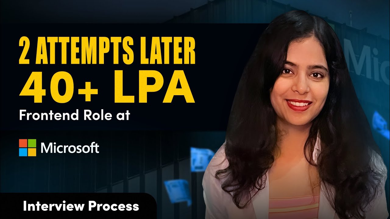 Got verbal offer from Microsoft SDE2 Frontend | Job hunt, Interview Process and Preparation Strategy