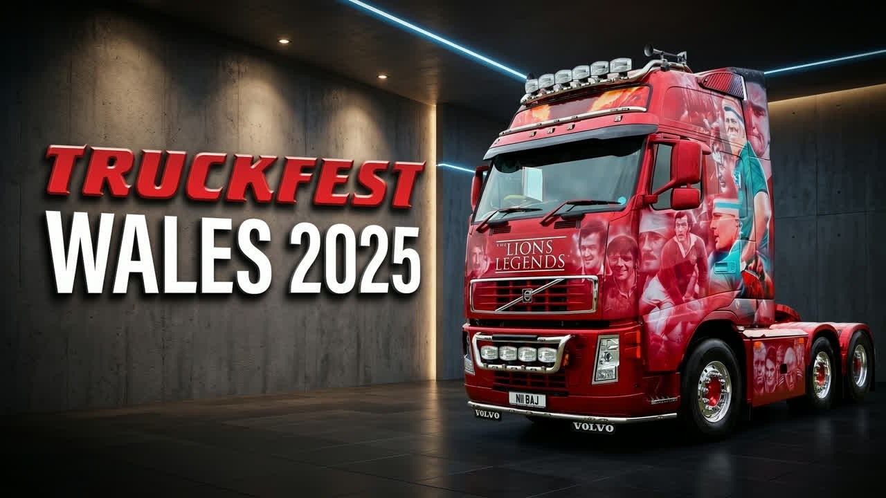Truckfest Wales 2025 — Lighted Up the Builth Wells Town with Power and Style !