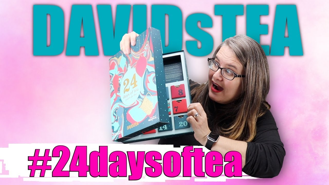 DAVIDsTEA 24 Days of Tea Advent Calendar 2020 #24daysoftea