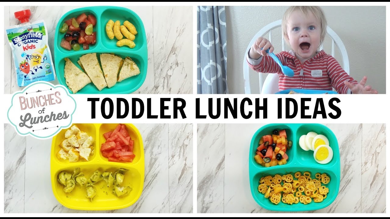 TODDLER LUNCH IDEAS + What He Ate || Bunches of Lunches