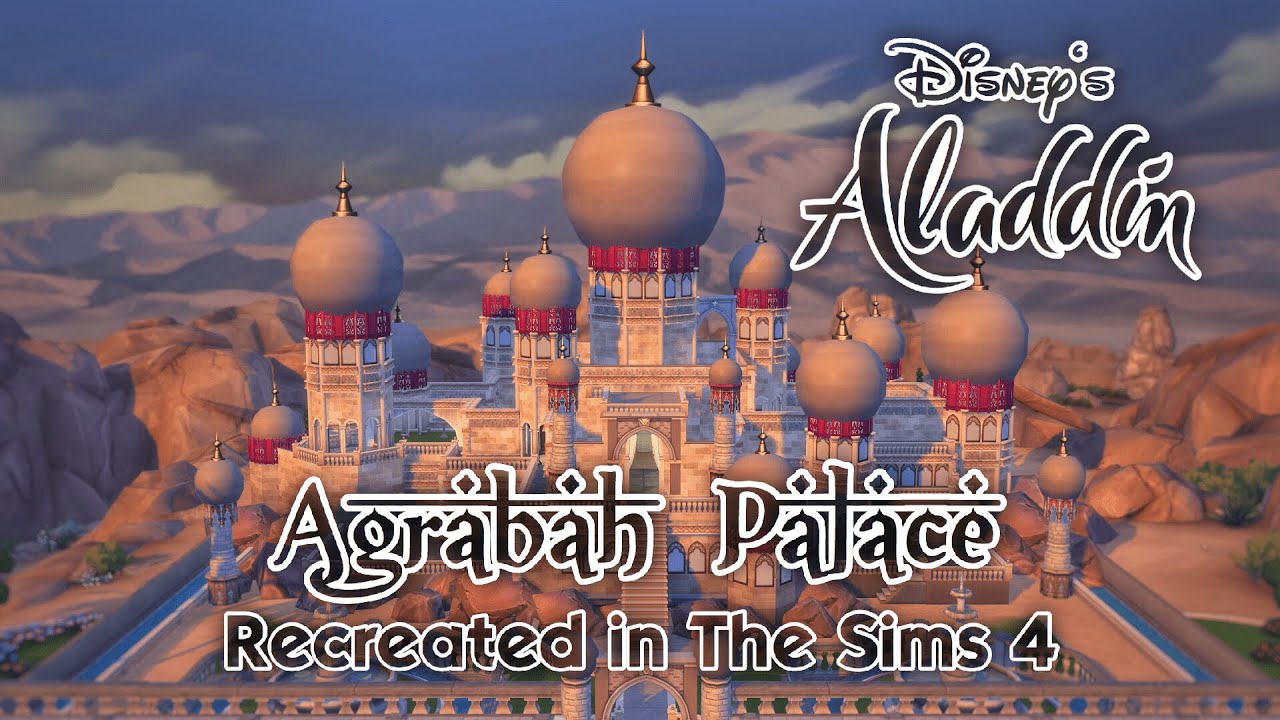 Disney's Aladdin || Palace of Agrabah || The Sims 4 Speedbuild