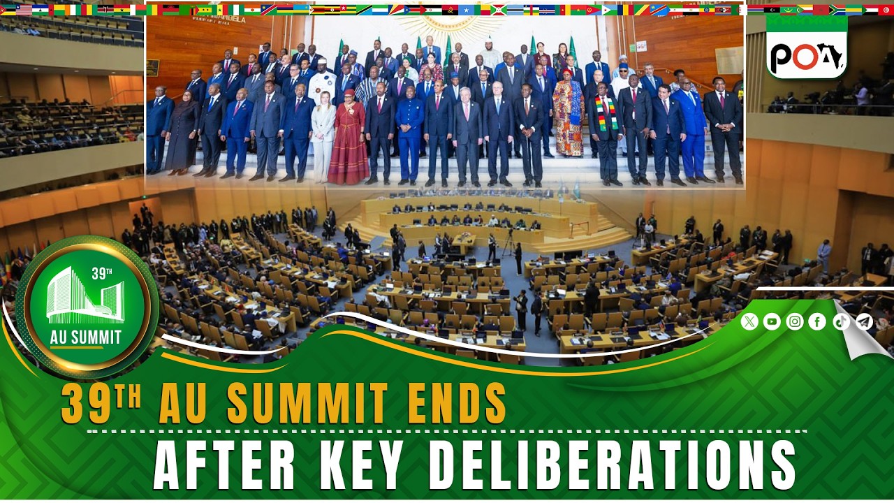 39th AU Summit Ends After Key Deliberations