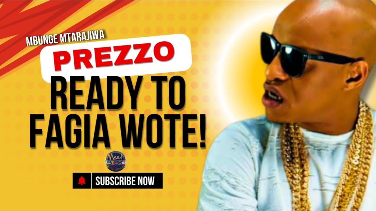 PREZZO DROPS A POLITICAL BOMBSHELL : Am Running For MP, Backing RIGGY G And Ready To FAGIA WOTE!