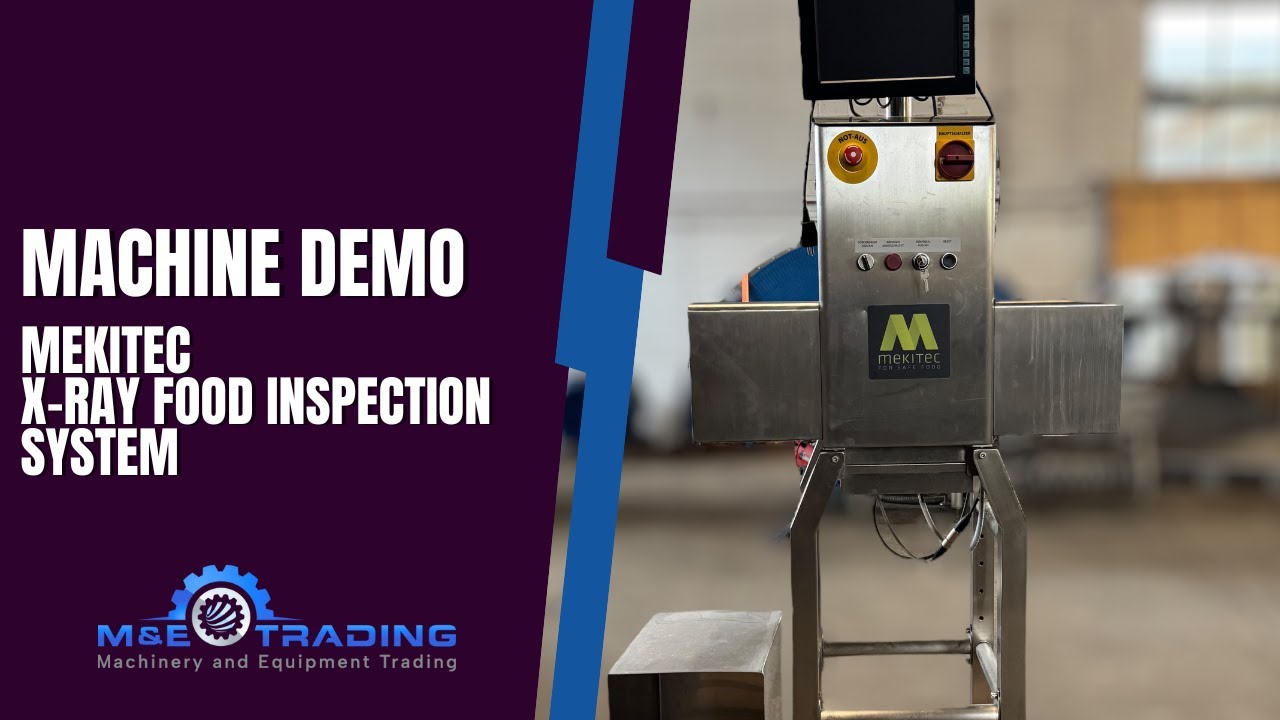 Demo of a MEKITEC X-Ray Food Inspection System (for sale)