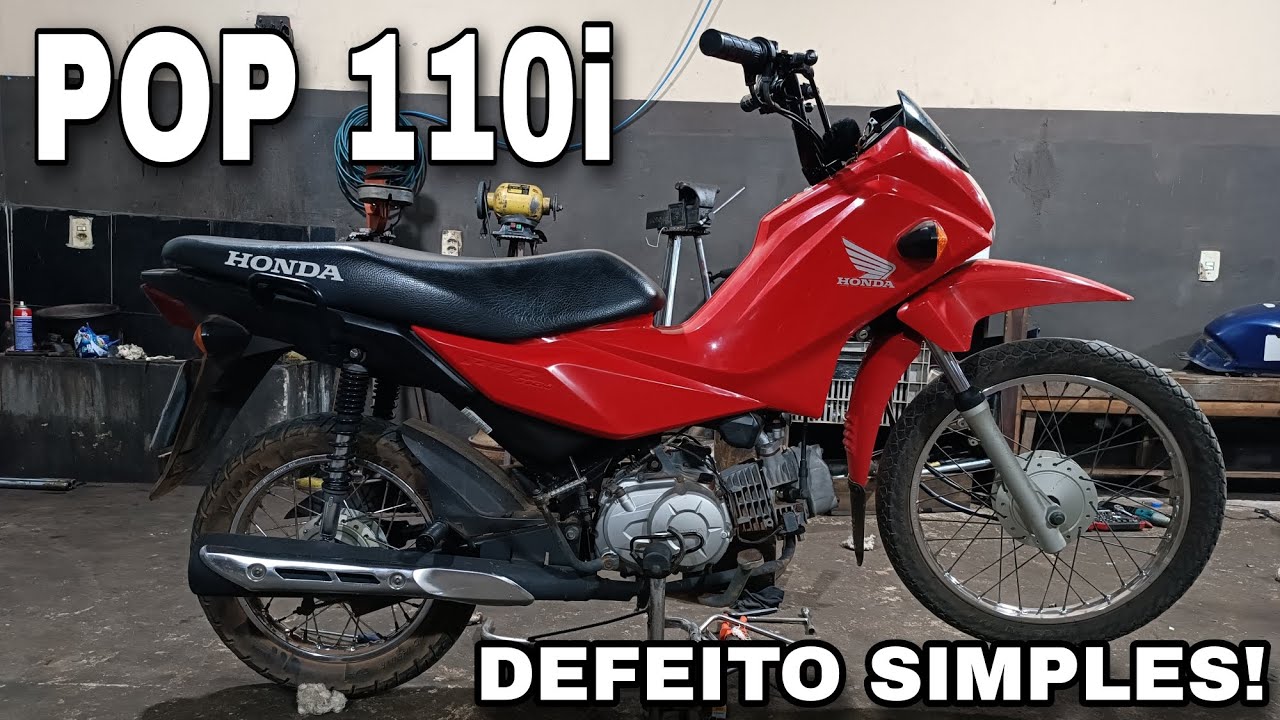 POP 110i FALHANDO E SEM MARCHA LENTA! veja o q era o defeito!