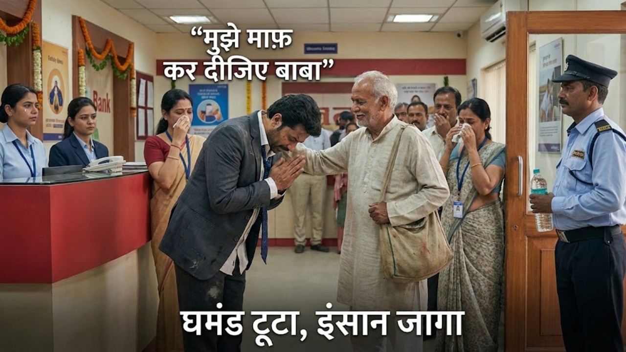 मैनेजर ने किसान को निकाला, फिर पैर पकड़े! 🙏😭 #भावनात्मककहानी #HeartTouchingStory