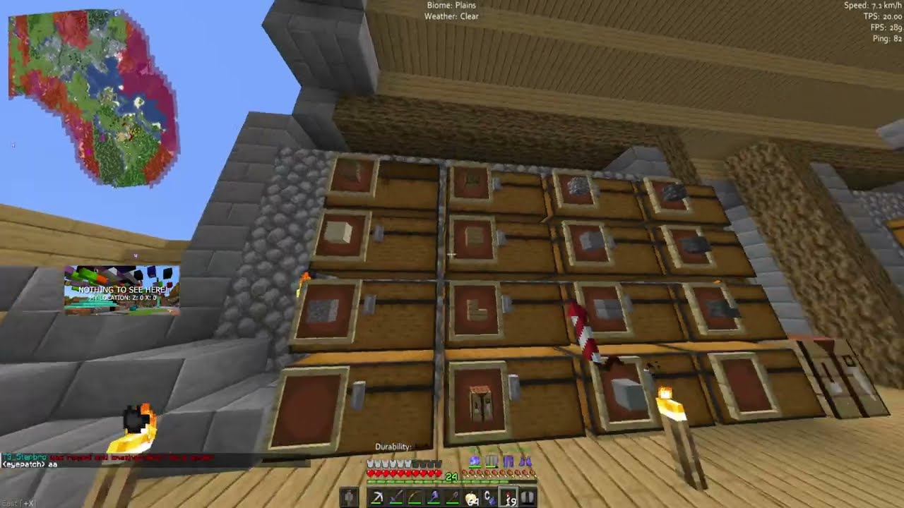 Stash/Base Hunting Highlights #17 (2b2t)