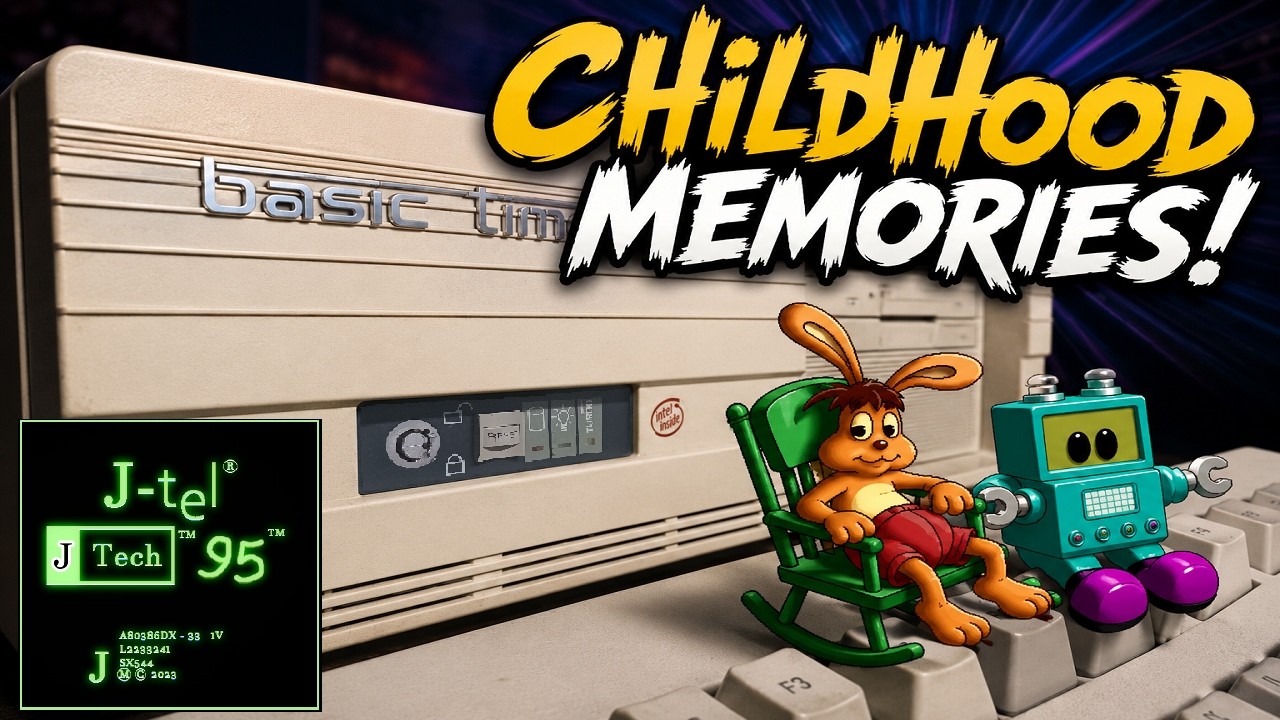 The BASIC TIME 486DX-33 || Childhood Memories!