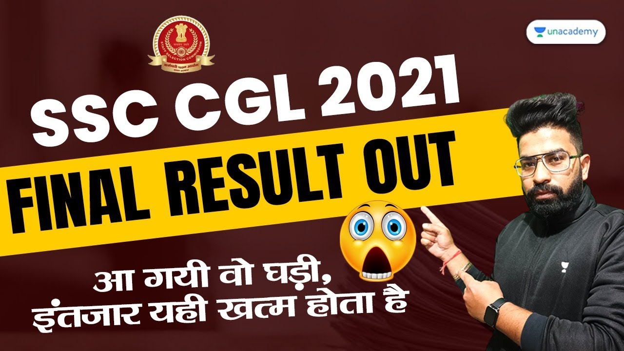 SSC CGL 2021 Final Result Out I CGL 2021 Category-wise and post-wise cutoff | Deepanshu Sir