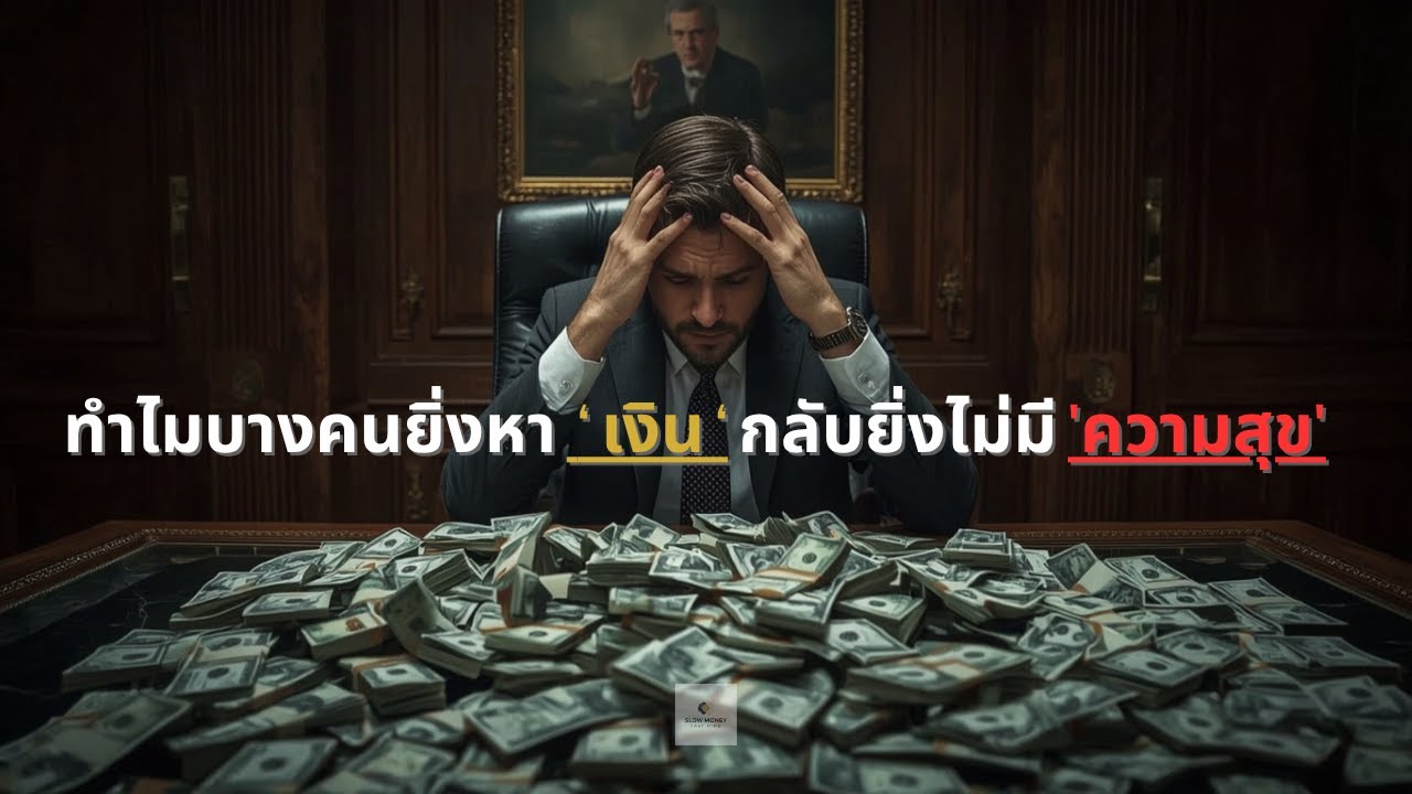 ทำไมบางคนยิ่งหา 'เงิน' กลับยิ่งไม่มี 'ความสุข' | Podcast การเงิน