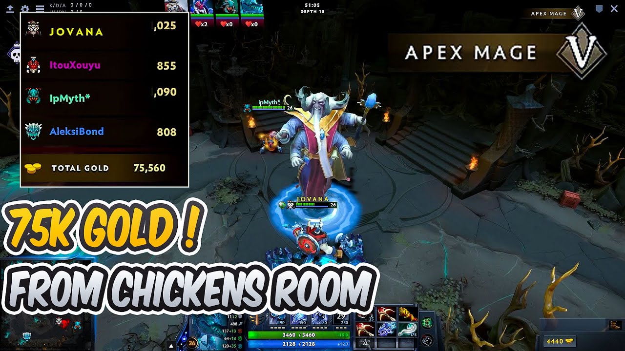 Aghanim Labyrinth- First Team To Win T5 Apex Mage difficulty