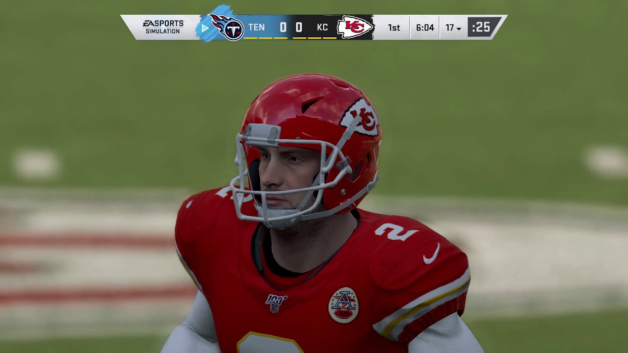 Madden NFL 20 gameplay: Tennessee Titans vs Kansas City Chiefs - (Xbox One HD) [1080p60FPS]