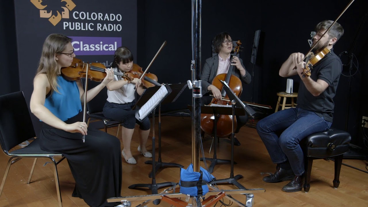 Attacca Quartet plays Robert Schumann at CPR Classical