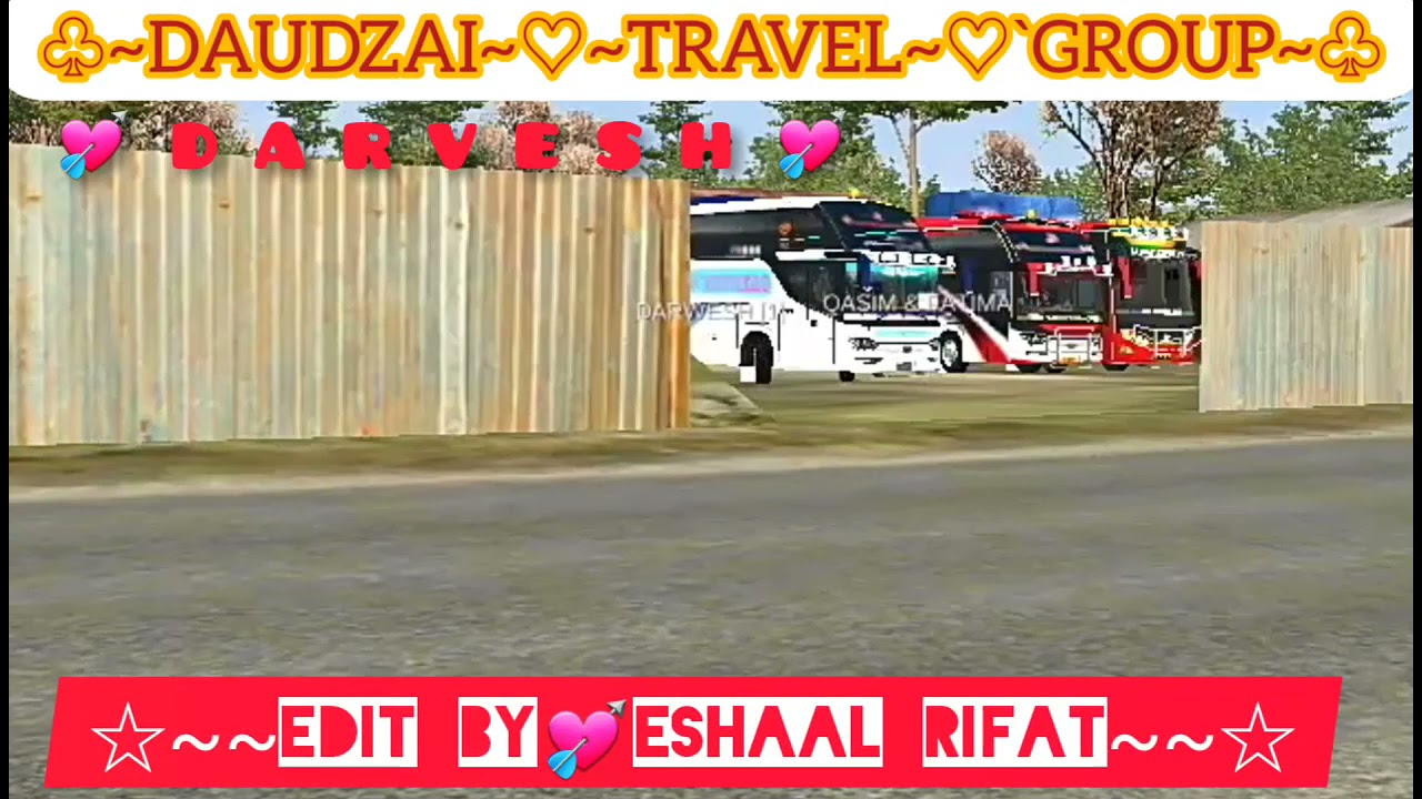 DAUDZAI TRAVEL GROUP BUS SIMULATOR INDINESIA MULTIPLAYER MODE