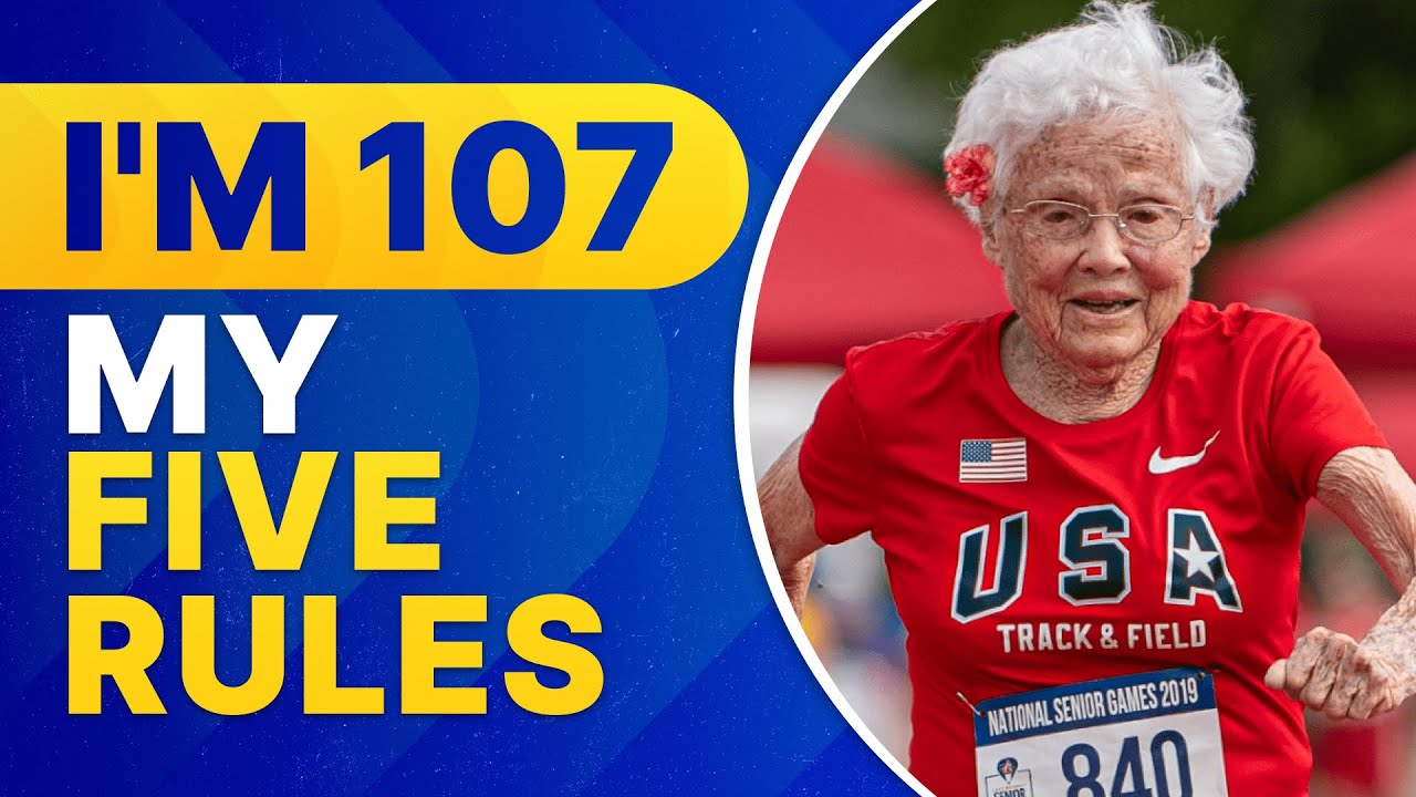 Here are my Secrets of health and longevity. Julia Hawkins (107 years old). Motivation