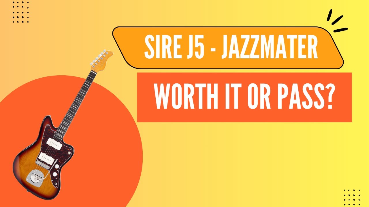 Sire J5  - Nice Specs for a Budget Guitar